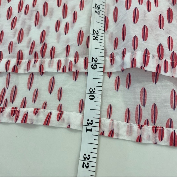 TOMMY HILFIGAR Light Cotton Long Sleeve Tunic Top - Picture 6 of 7